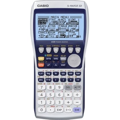 Casio Fx 9860gii Sd Power Graphic Calculator Dridriouquexco