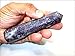 Jet Lepidolite Obelisk 3 inch Approx. Jumbo A+ Top Quality Energized Cleansed Charged Agate Authentic Gemstone Genuine Crystal Jet International Crystal Therapy Booklet