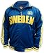 Sweden Track Jacket, Swedish Retro Soccer Track Jacket , XX-Large, Blue