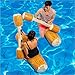 MENGDUO 2 Pcs Set Inflatable Floating Row Toys, Adult Children Pool Party Water Sports Games Log Rafts to Float Toys