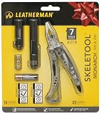 Leatherman 831277 Skeletool Multi-tool and Monarch 200 Flashlight Combo