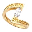 14K Yellow Gold Diamond Solitaire Engagement Ring - 0.50 Ct.