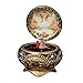 The San Francisco Music Box Company Anastasia - Alexandra & Nicholas Hinged Trinket Box