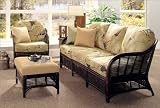 Indoor Furnitures item: Boca Rattan 83001-UM-X / 83003-UM-X / 83006-UM-X Willow Creek 3 Piece Seating Group