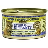 Castor and Pollux Ultramix Adult Feline Fomula, Chicken and Vegetables, 3-Ounce Cans (Pack of 24)