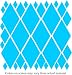 34 Blue Diamonds Wall Decor Stickers Mural Decal Words Quotes