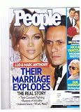 People Magazine August 2011 J.lo & Marc Anthony- Their Marriage Explodes, Nick & Vanessa's Wedding Photos, Elin Nordegren