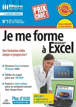 Je me forme à Excel
