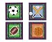 Sports Fun Self Stick Wall Decor