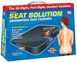 Deluxe Seat Solution Orthopedic Seat Cushion