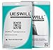 UESWILL Smooth Soft-Touch Matte Hard Shell Case Cover Compatible with MacBook Pro 13 inch with CD-ROM (Non-Retina) (Model A1278) + Microfibre Cleaning Cloth, Clear