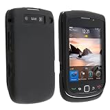 Snap-on Rubber Coated Case for Blackberry Torch 9800, Blackby eForCity