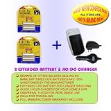 2 3HR BP511 BATTERIES +CHARGER FOR CANON 20D 30D 10D