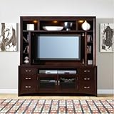 New Generation Entertainment Center in Merlot
