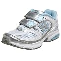 New Balance KG630WBP Little Kid Running Sneaker,White/Blue,11 XW US Little Kid