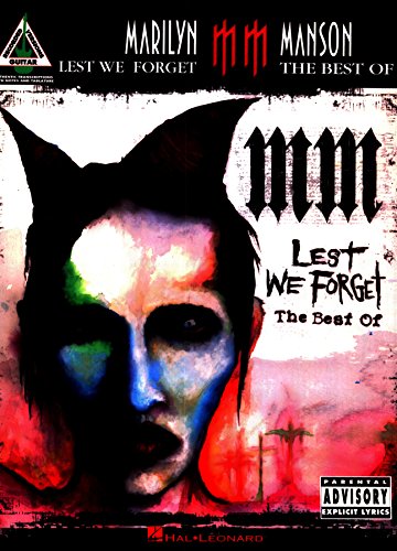 Marilyn Manson - Lest We Forget: The Best of Songbook