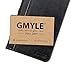Galaxy Note 3 case, GMYLE Book Wallet Case Vintage for Samsung Galaxy Note 3 III N9000 - Black Crazy Horse Pattern PU Leather Wallet Stand Cover