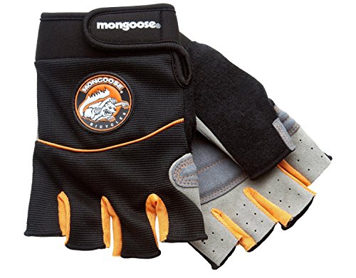 Mongoose Half-Finger Gloves (Medium/Large)