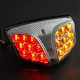 High Visible Orange Amber 12V LED Stop Turn Signals Tail Lights For Suzuki GSX-R600... by OEM