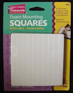 double sided foam squares