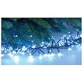 Snow White Indoor/ Outdoor Christmas 288 Multi-Function LED Garland Lights, White