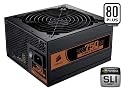 Corsair CMPSU-750TX 750-Watt TX Series 80 Plus Certified Power Supply compatible with Intel Core i7 and Core i5