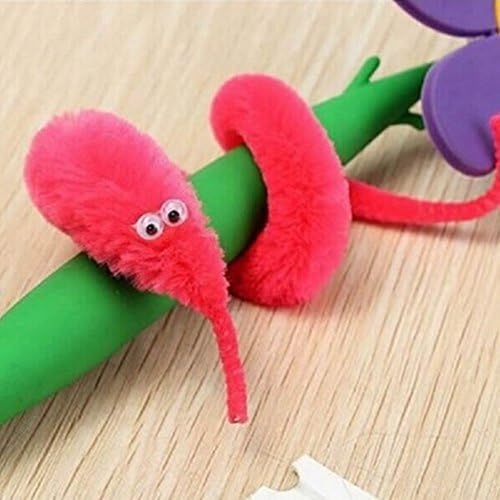 Mr.Fuzzy Plush Magic Worm Twisty Trick Toys Street Wiggle Worm Toys