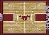 Milliken P/#533324-C/#1390 College Court SMU Mustangs Rug