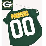 Green Bay Packers NFL Pet Football Jersey - Large (Length 18-26)