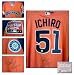 Ichiro Suzuki Seattle Mariners Hand Signed Authentic 2007 All-Star Jersey with MVP Inscription