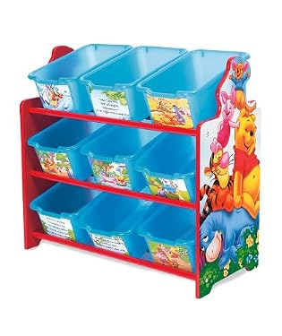 Winnie the Pooh Toy Bin Organiser