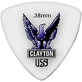 Clayton Acetal Guitar Picks (Select from gauges .38mm - 1.90mm)
