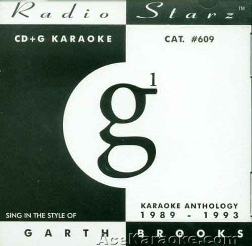 Karaoke Music CDG: GARTH BROOKS KARAOKE ANTHOLOGY 1989-1993 CDG RSZ609