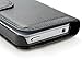 iPhone 4 case,iPhone 4s case,Wallet case,PU Leather case,by Mokai Start® ,Credit Card Holder,Flip Cover Skin Case Pouch[Black] for iPhone 4 4S+USB Data Cable(One year warranty)+ Screen Protector+ Stylus Pen