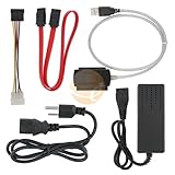 USB 2.0 to SATA/IDE Cable Adapter For 2.5 3.5 HDD