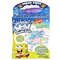 Sponge Bob Square Pants Water Wow Doodle Book Magic Pen
