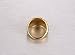 Stainless Steel Gold Plated Vintage Freemason Symbol Masonic Rings Bands for Men, Size 8