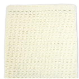 Zorbit : Cellular Pram Blanket 75x100cm Cream