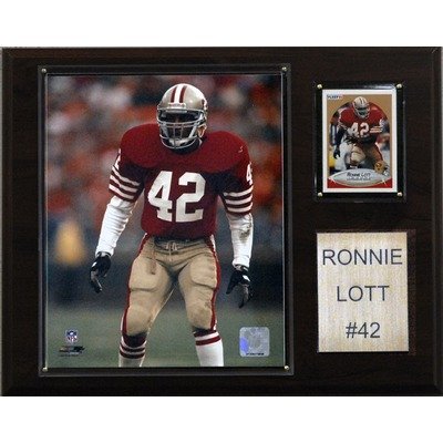 NFL San Francisco 49ers Ronnie Lott Player Plaque