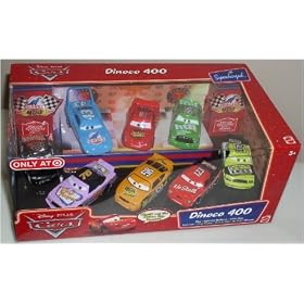 Mattel Disney Pixar Cars Dinoco 400 8-pc Cars Collector Set by Mattel