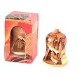 Olive Wood Bell Nativity Ornament with Gift Box