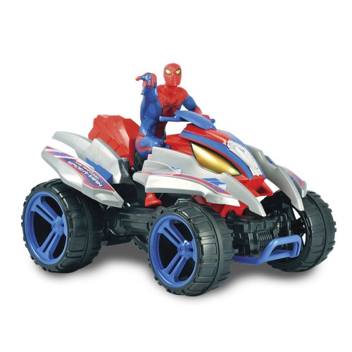 Silverlit - 85449 - Radio Commande Véhicule Miniature - R / C Amazing Spider Action Méga Quad - Spiderman