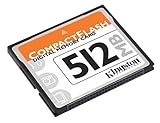 Kingston 512 MB Type I CompactFlash Card (CF/512) (Retail Package)