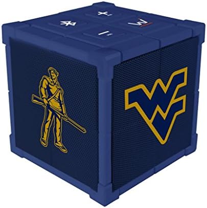 Wiseways Kube Bluetooth Collegiate Speaker for West Virginia School