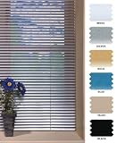 Metallic Blue - Superior Aluminium Venetian Blind / Blinds - 25mm Slats - 106cm x 160cm