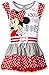 Disney Girls' Minnie Its All About The Dots Tunic with Ruffles