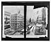 Historic Print (L): Funeral honors to President Lincoln - the catafalque passing up B...