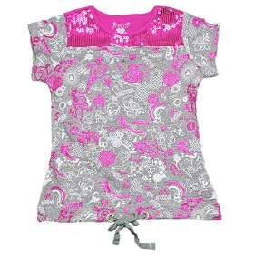 Mecca Glitter Everywhere Top (Sizes 4  6)