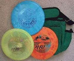 Set of Lightning Golf Discs - Lawn Games (colors may vary)