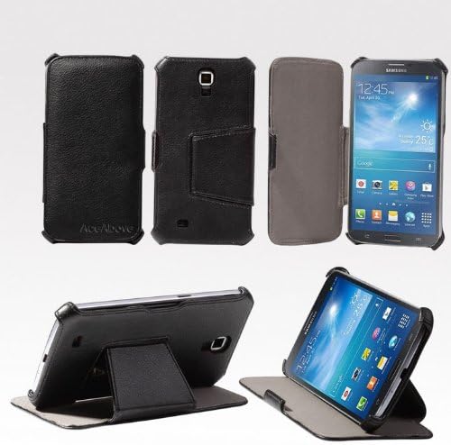 AceAbove Samsung Galaxy Mega 6.3 Case Protective [Black] Stand Case for Samsung Galaxy Mega 6.3 I9200 / I9205